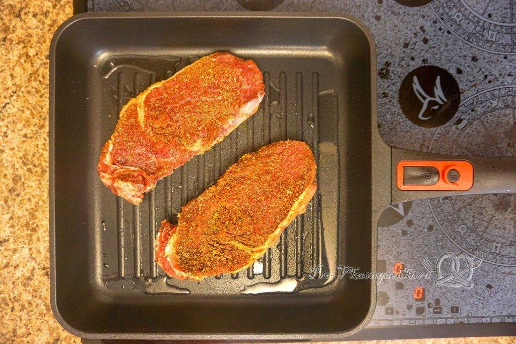 Приготовление говядины на гриле