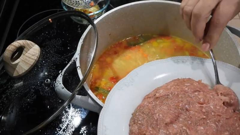 Фрикадельки с рисом рецепт