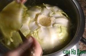 Голубцы с мясом и рисом