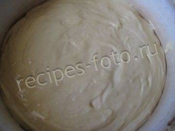 Пирог «шарлотка» с яблоками и бананом