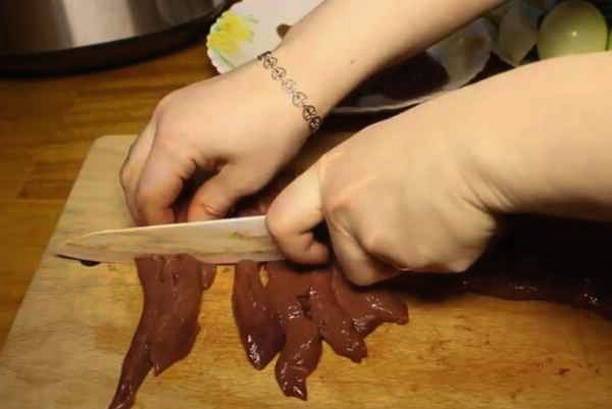 Куриные сердечки с картошкой