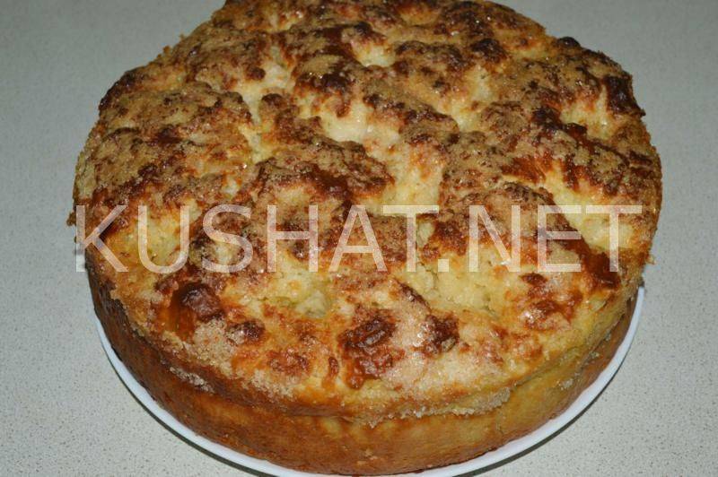 Безумно вкусный и простой сахарный пирог «tarte au sucre»