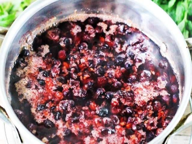 Морс из черники: рецепт