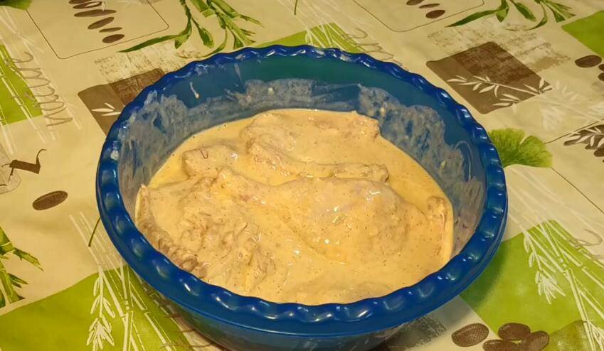 Курица с картошкой в духовке