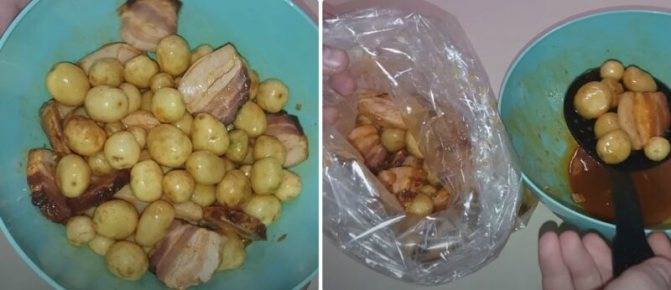 Картошка с овощами в духовке: в фольге, рукаве, горшочках
