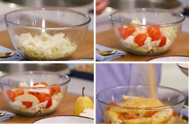 Салат из пекинской капусты