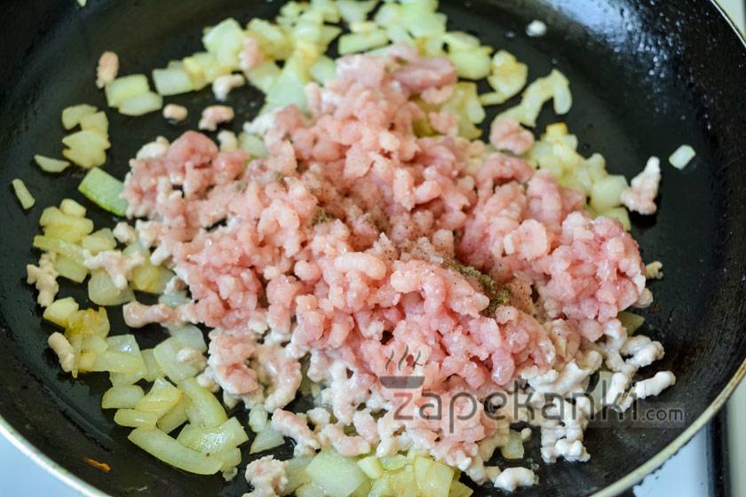 Запеканка из баклажанов с мясом в духовке