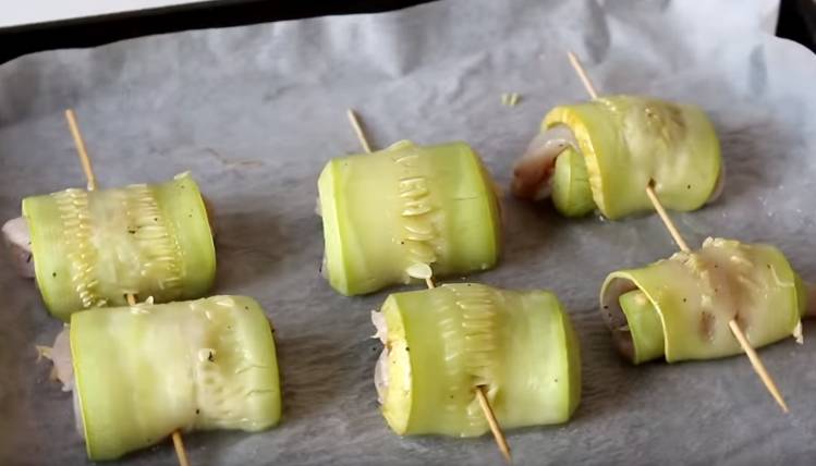Рецепты запеканки из кабачков с курицей, вкусно приготовленной в духовке