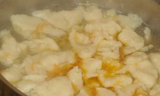 Как приготовить суп с клёцками в домашних условиях