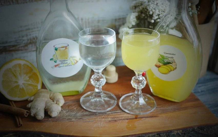 Настойка имбирная: рецепт на водке в домашних условиях
