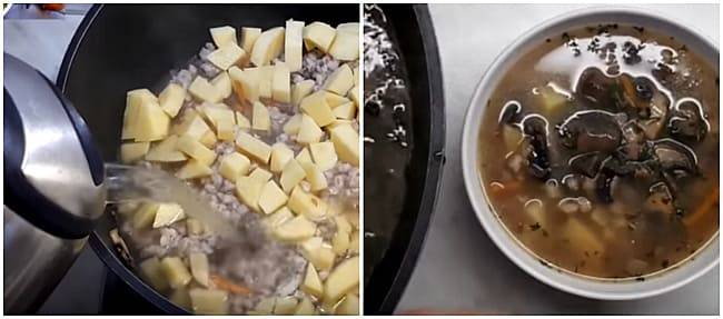 Рецепты супов с консервированными шампиньонами