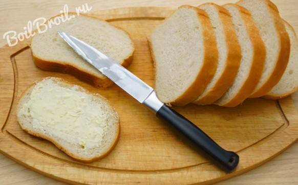 Гренки с чесноком