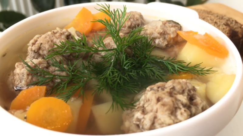 Фрикадельки с рисом рецепт