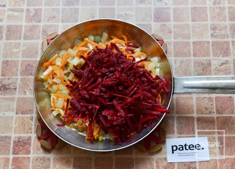 Борщ с фасолью