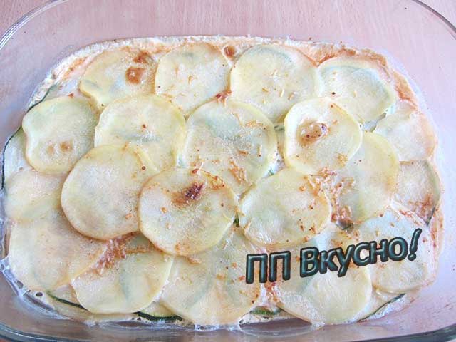 Запеканка из кабачков в духовке
