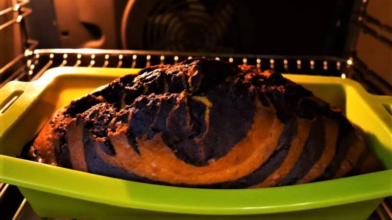 Как приготовить мраморный кекс по пошаговому рецепту с фото