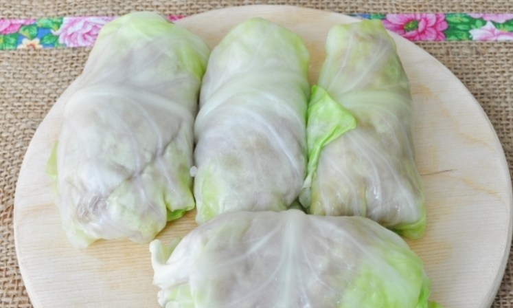 Голубцы с мясом и рисом