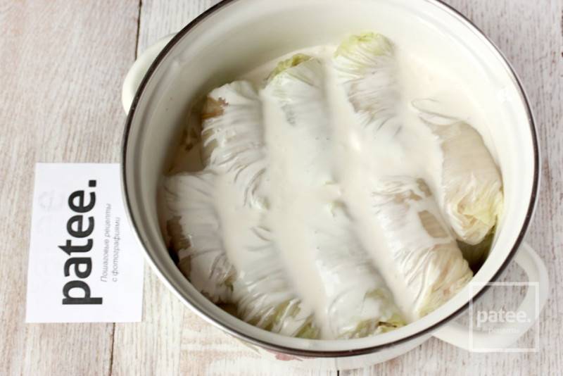 Голубцы из свежей капусты и куриного фарша