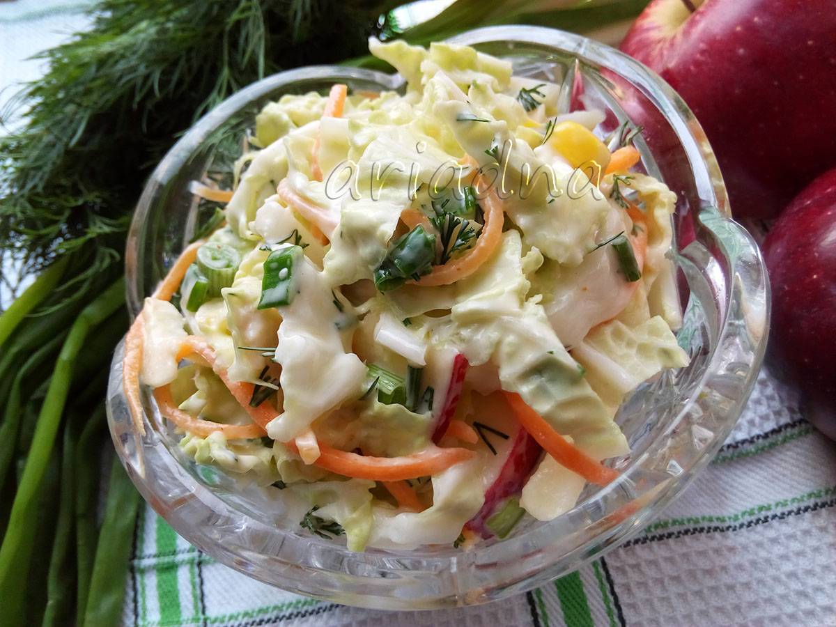 Простые и вкусные салаты на скорую руку — 18 быстрых рецептов