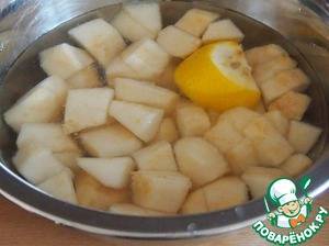 Кекс с грушей