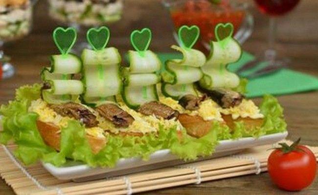 Закуски для фуршета