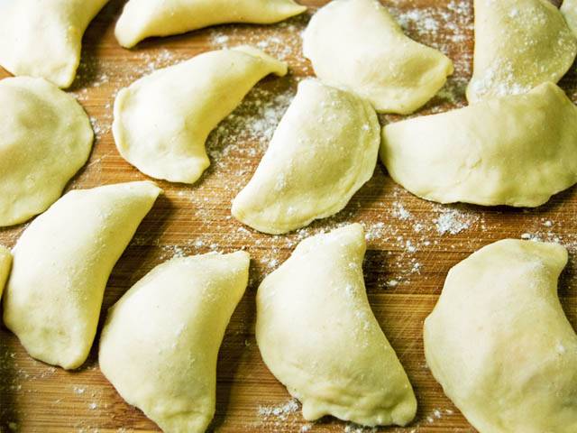 Вареники с картошкой