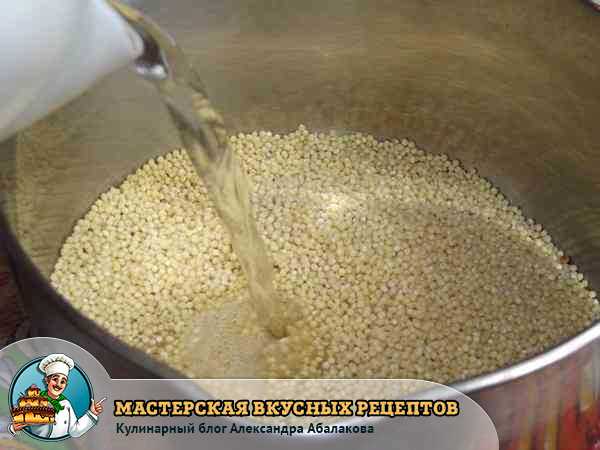 Запеканка из пшенной каши