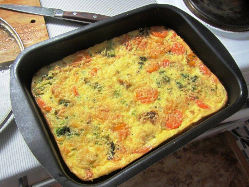 Запеканки овощные