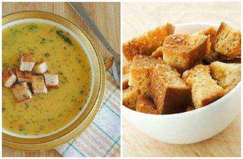 Гренки с чесноком