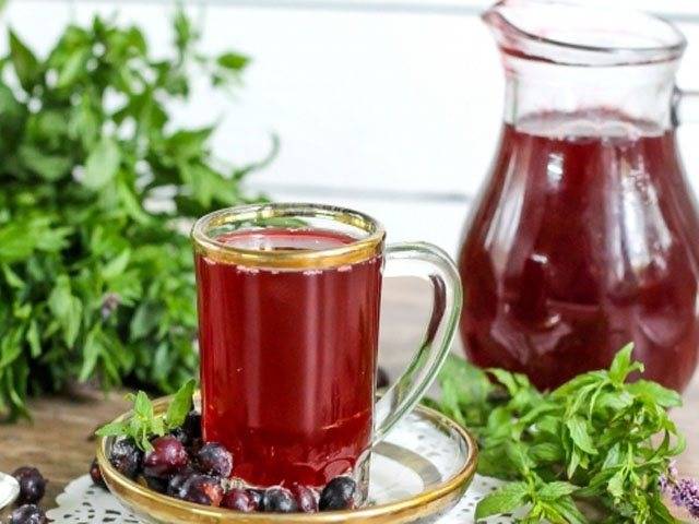 Морс из черники: рецепт