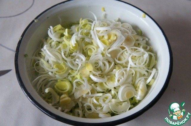 Суп-пюре из порея