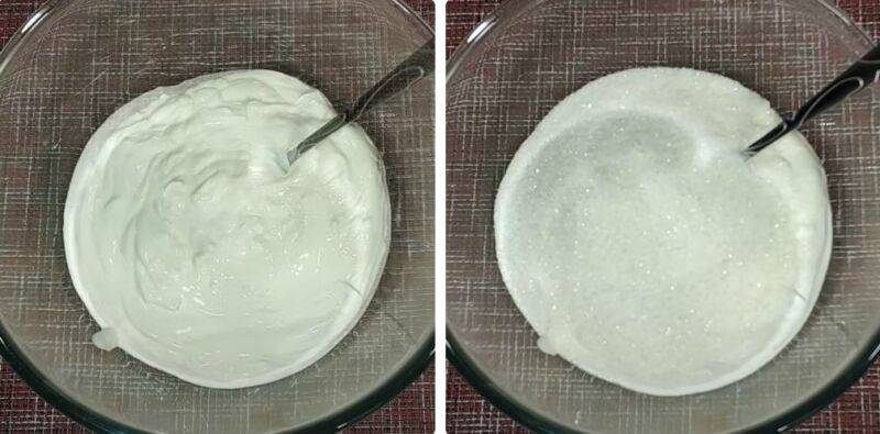 Торт из зефира без выпечки с фруктами, ягодами и орехами