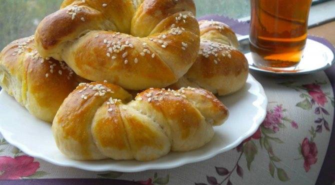 Вкусный рецепт булочек с кунжутом