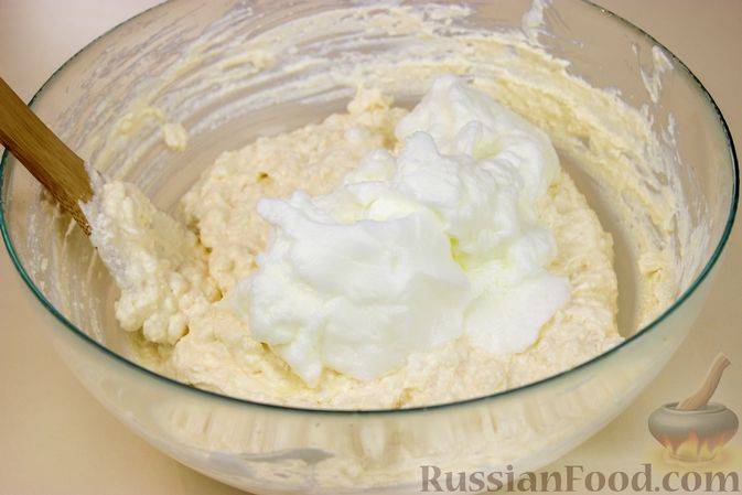 Рисовая запеканка с яблоками в мультиварке