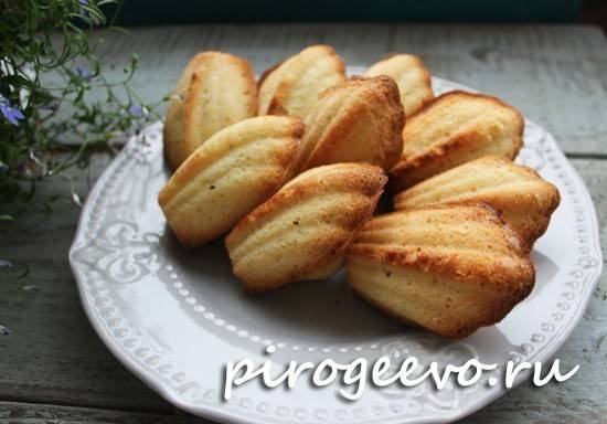 "мадлен" (печенье): классический рецепт