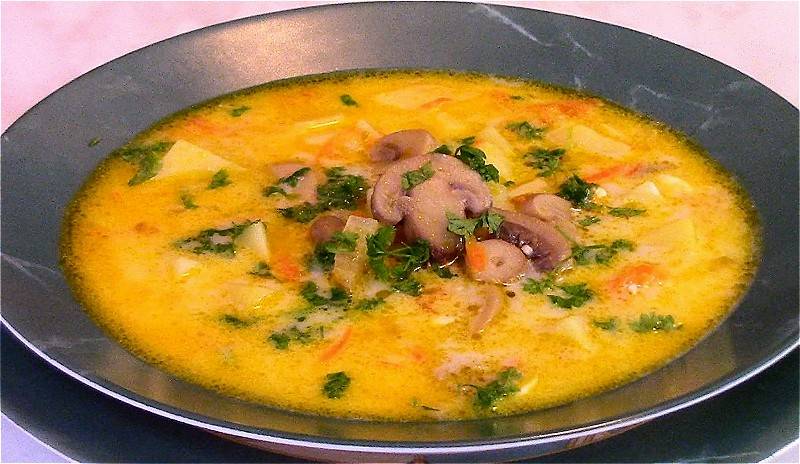 Суп с плавленным сыром: 7 вкусных и простых рецептов