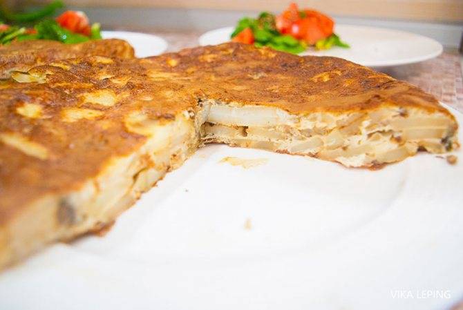 Омлет в духовке