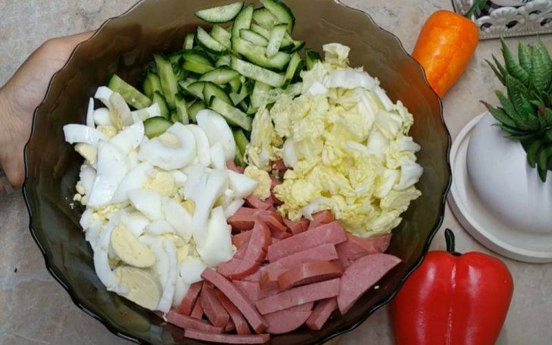 Салат на скорую руку