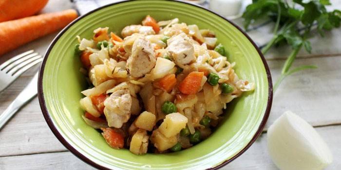 Рагу с курицей и овощами: 6 рецептов