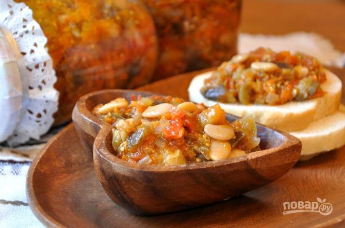 Рецепт фасоль по монастырски с овощами пиканта