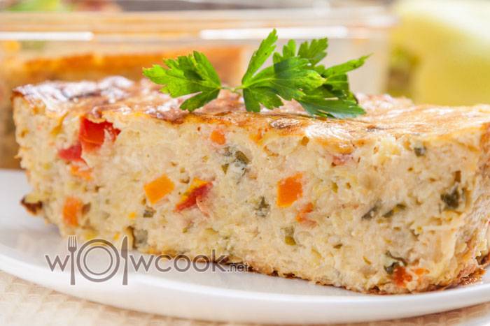 Запеканки овощные