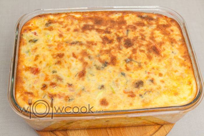 Запеканки овощные