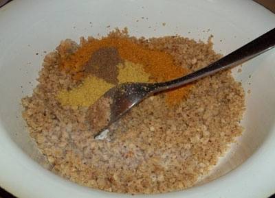 Ореховый соус для блюд из птицы, мяса, овощей