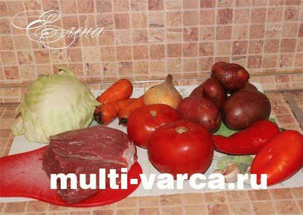 Овощное рагу со свининой в мультиварке с незабываемым вкусом!