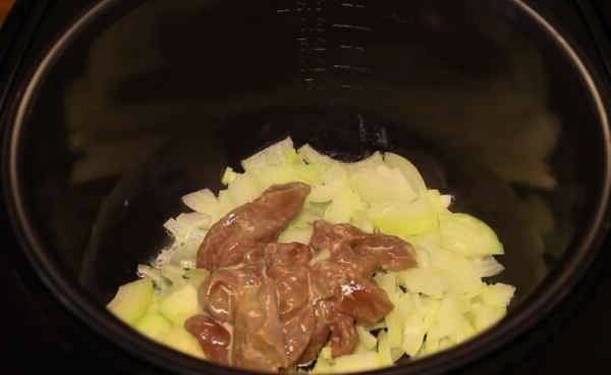 Куриные сердечки с картошкой