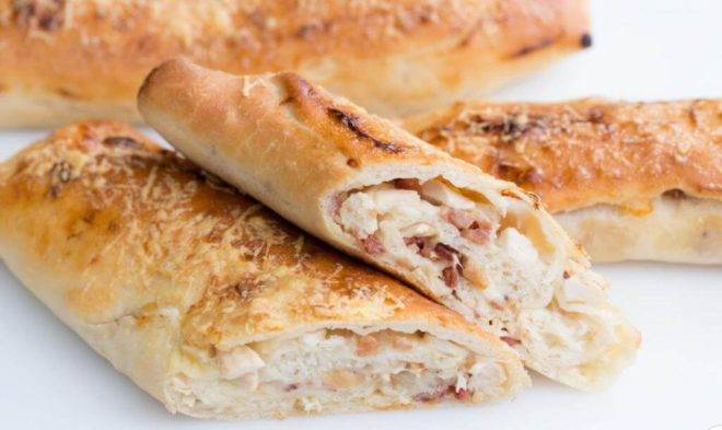 Пирог из лаваша с фаршем