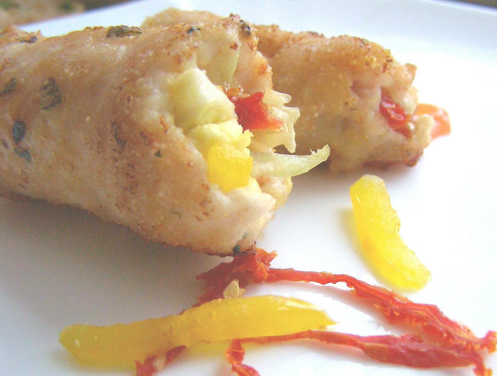 Рулет из омлета