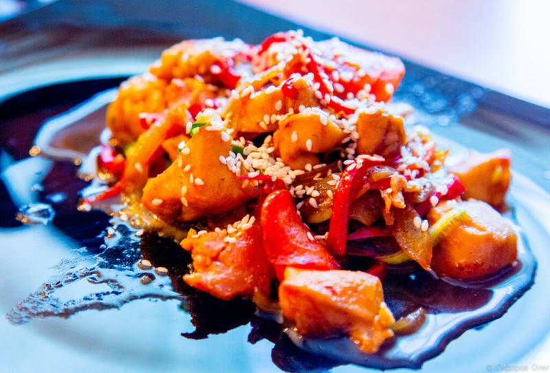 Как приготовить курицу с арахисом