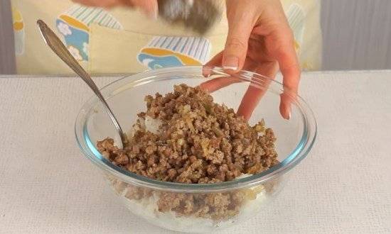 Котлеты с рисом и фаршем
