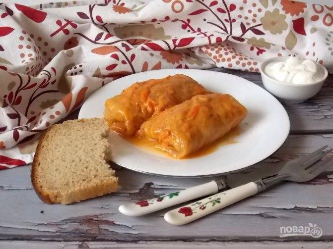Ленивые голубцы с фаршем в духовке